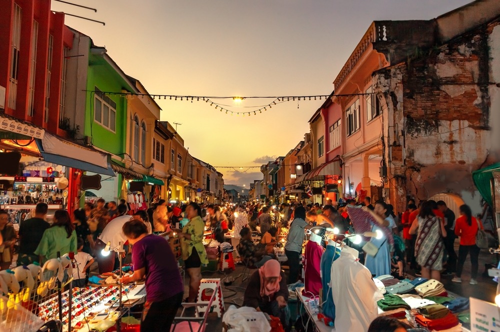 Old Town Market in Phuket